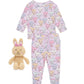 Huxbaby Gem Bunny Pyjama Set + Friend
