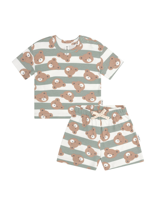 Huxbaby Huxbear Stripe PJ Set