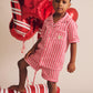 Huxbaby Tis The Season PJs Candy Cane