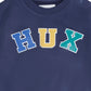 Huxbaby Hux Flocked Spliced Sweartshirt Navy
