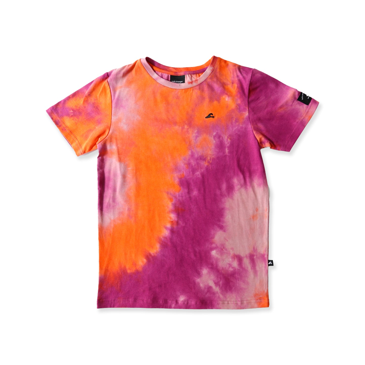 Hello Stranger Dye Tee Pink Dye