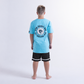 Hello Stranger Good Things Short Sleeve Tee Turquoise