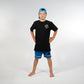 Hello Stranger People Of The Sun Short Sleeve Tee Black Yellow