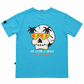Hello Stranger The Future is Bright Short Sleeve Tee Turquoise