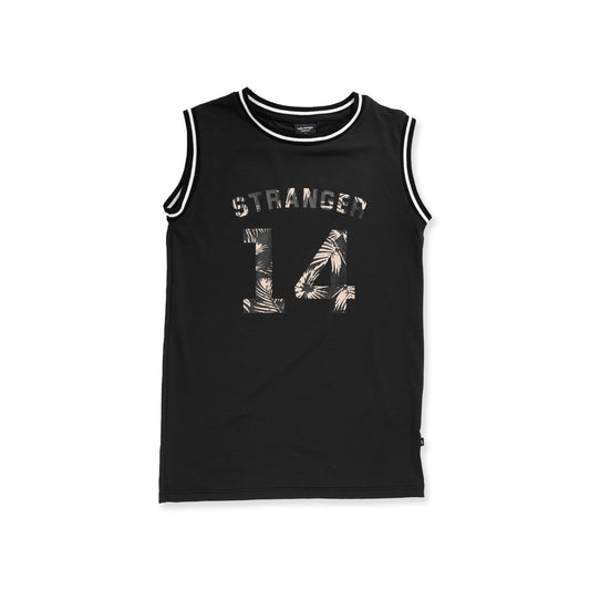 Hello Stranger Baller Muscle Tee Black Palms