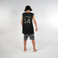 Hello Stranger Baller Muscle Tee Black Palms