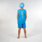 Hello Stranger Protect Our Ocean Muscle Tee Blue