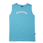 Hello Stranger On Vacation Muscle Tee Turquoise