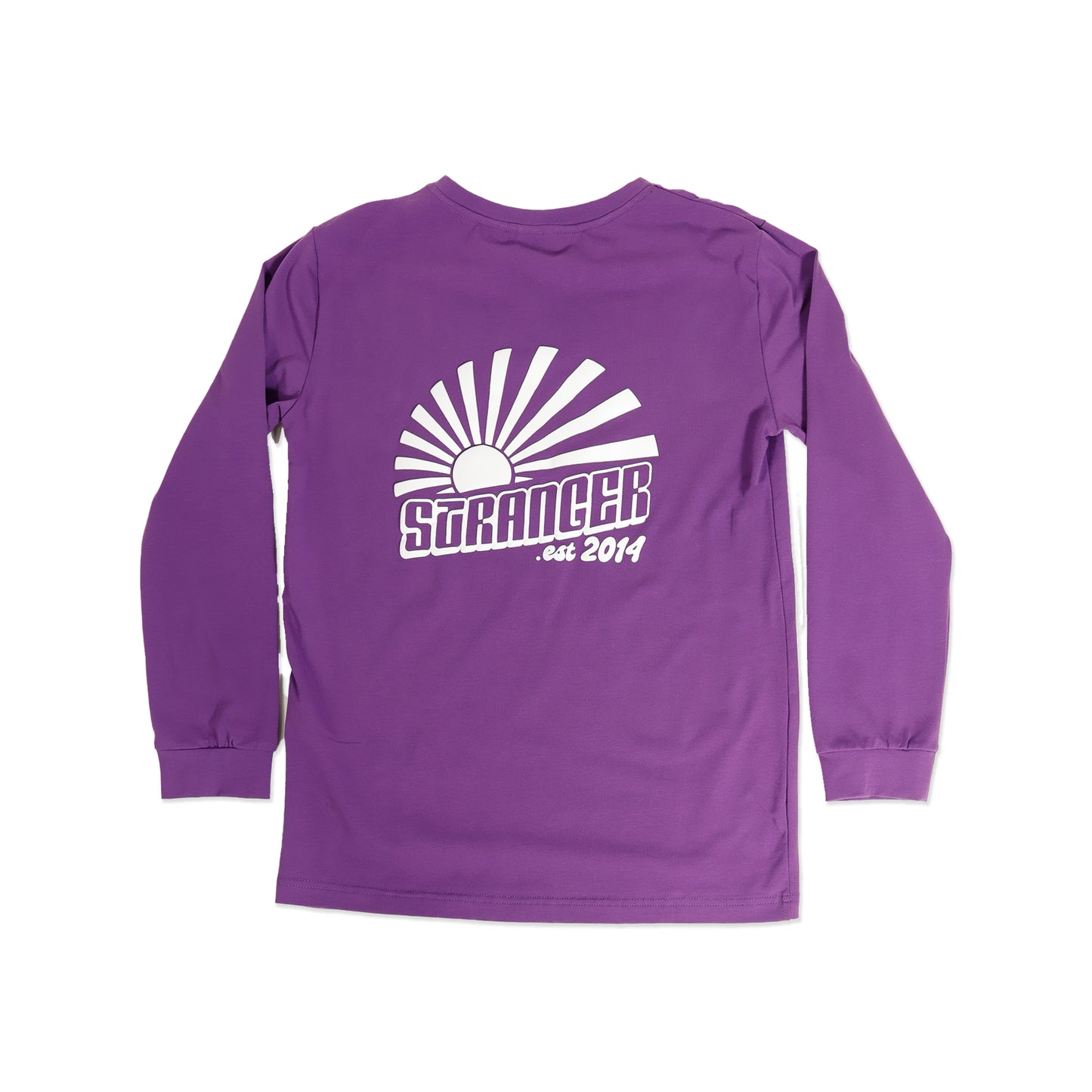 Hello Stranger Long Sleeve Tee Violet