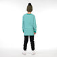 Hello Stranger Long Sleeve Tee Green Stripe