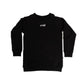 Hello Stranger Raglan Crew Black