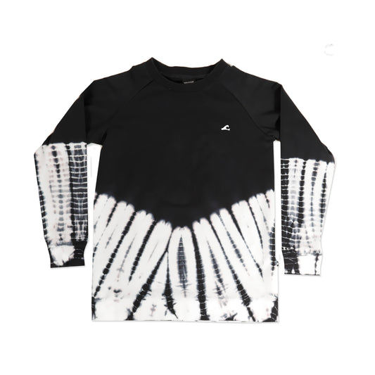 Hello Stranger Raglan Crew Black Dye