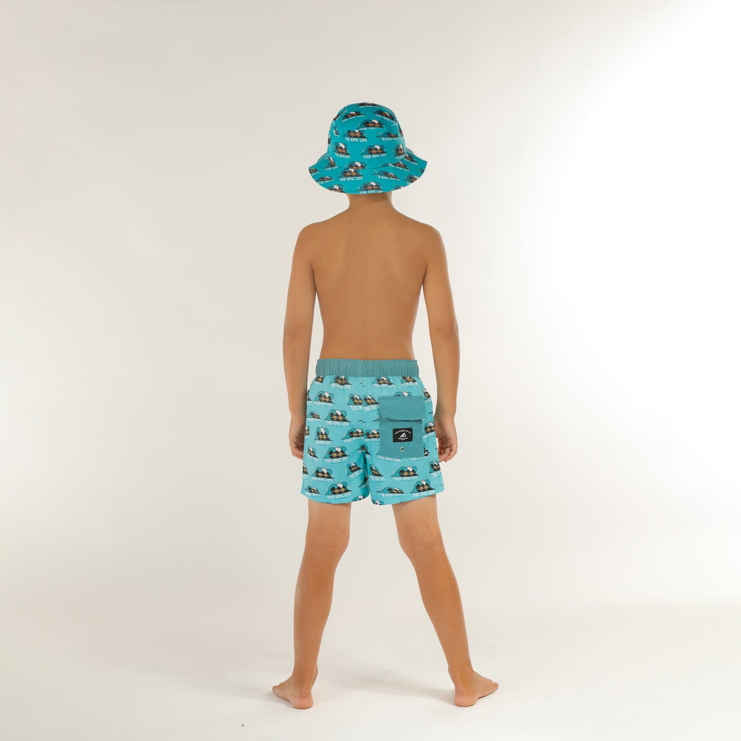 Hello Stranger Epic Life Board Short Seafoam