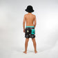 Hello Stranger Ocean Board Short Black Green