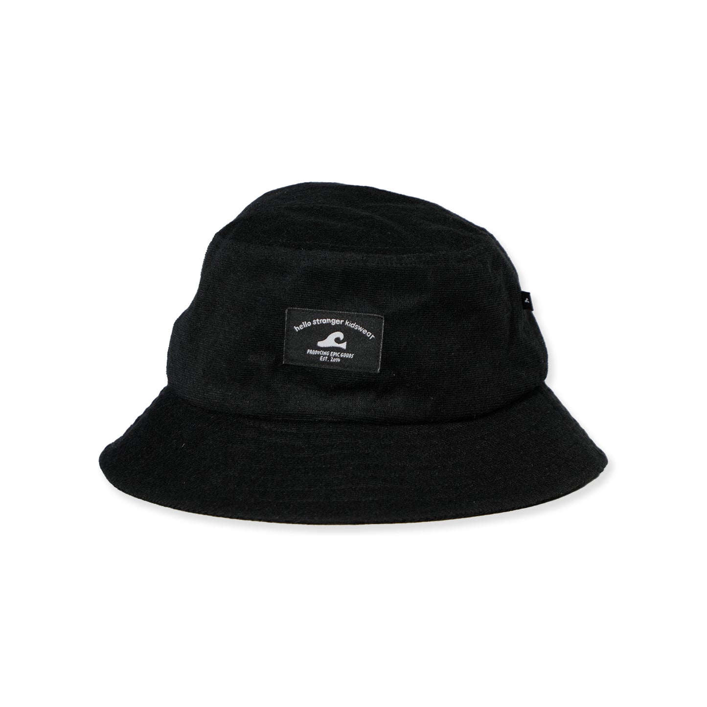 Hello Stranger Bucket Hat Black