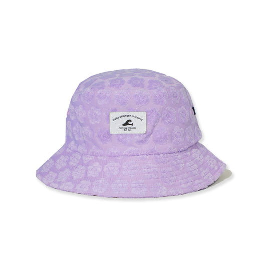 Hello Stranger Bucket Hat Purple