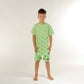 Hello Stranger Boys Summer PJs Lime