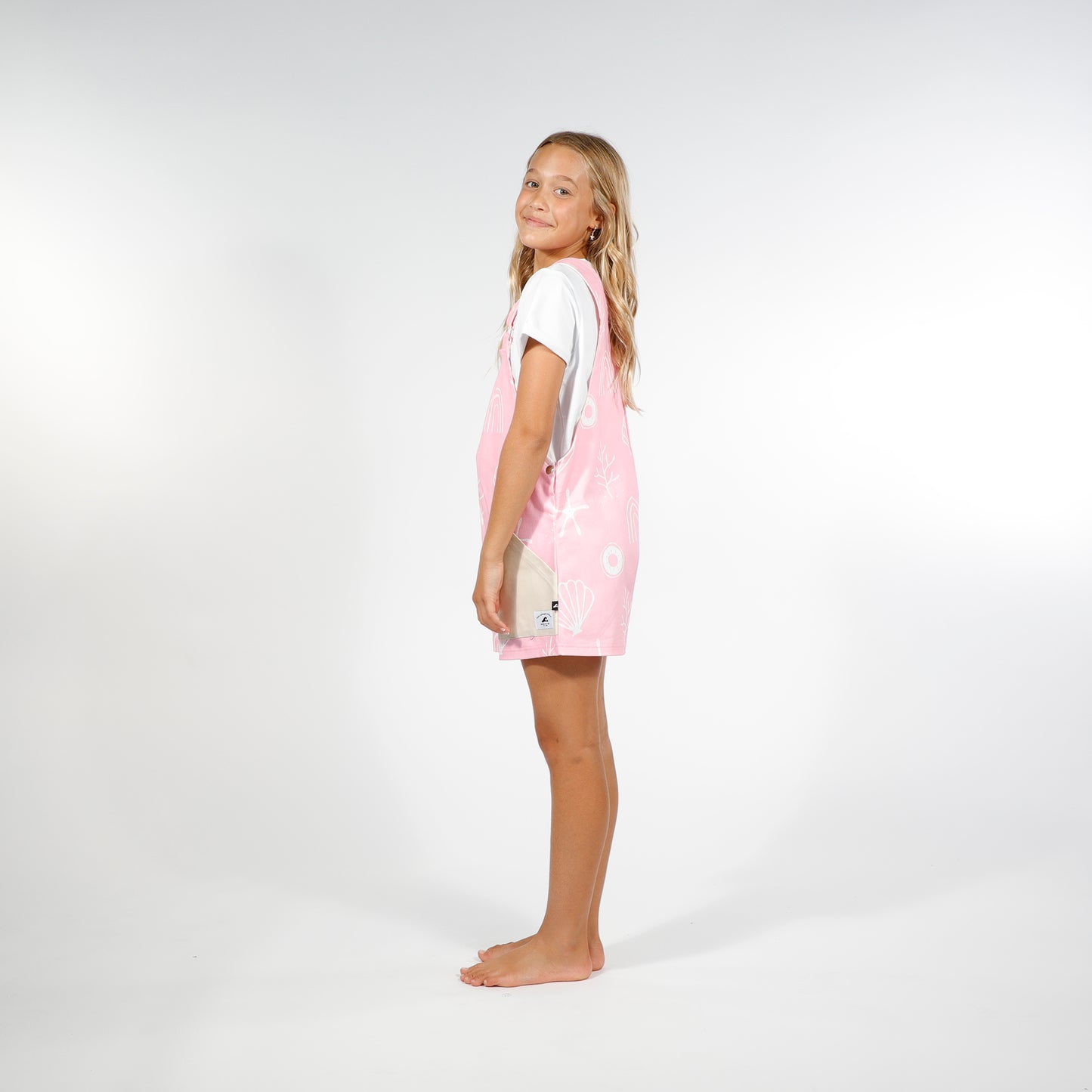 Hello Stranger Overall Pink Oat