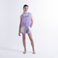 Hello Stranger Overalls Oat Purple