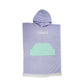 Hello Stranger Poncho Towel Light Purple Mint