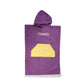 Hello Stranger Poncho Towel Purple Yellow