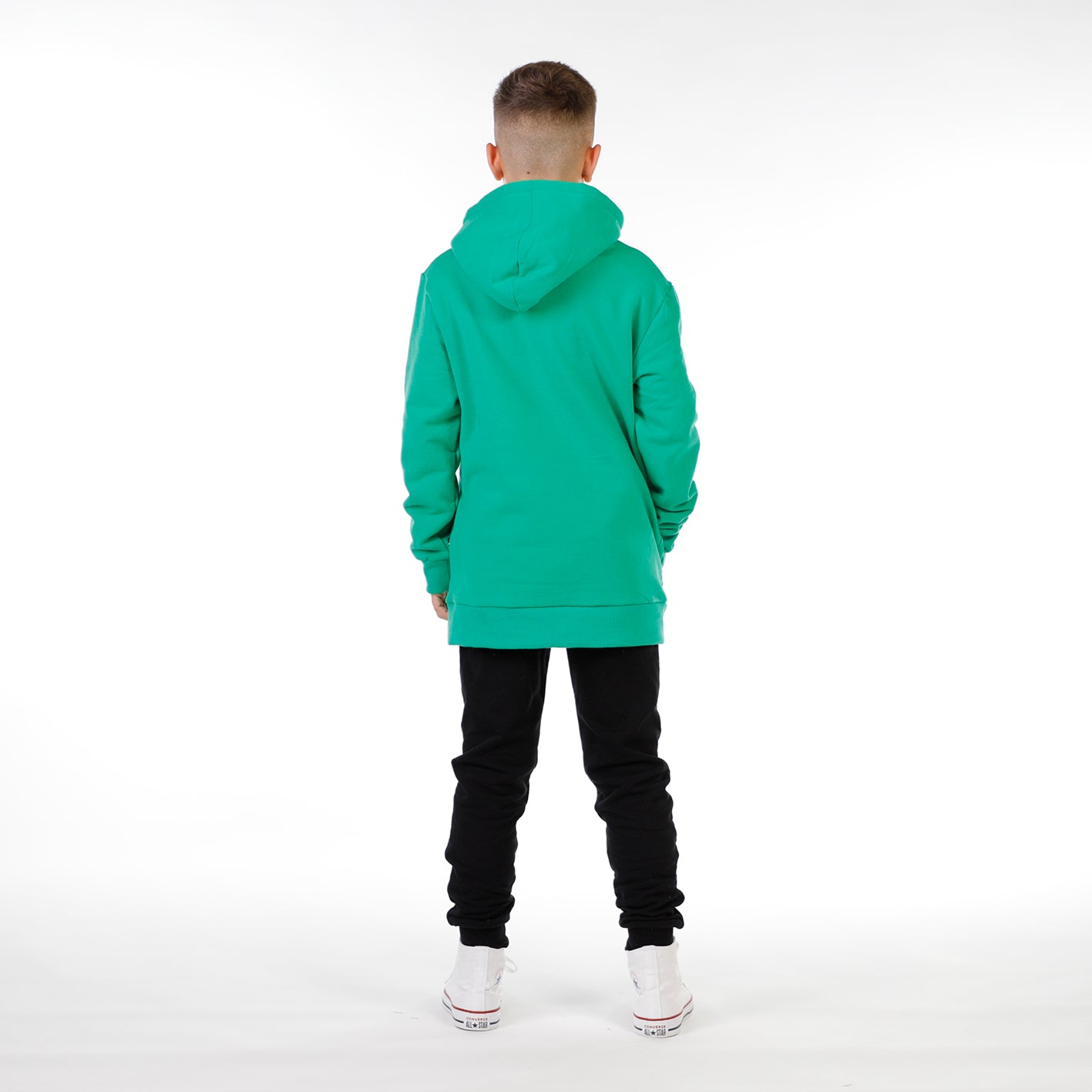 Hello Stranger Skater Pocket Hood Green