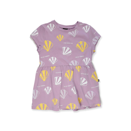 Hello Stranger Daze Short Sleeve Tee Purple Shell