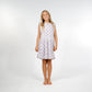 Hello Stranger Vacay Dress Purple Check