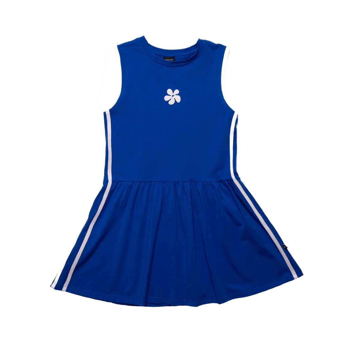 Hello Stranger Vacay Dress Blue