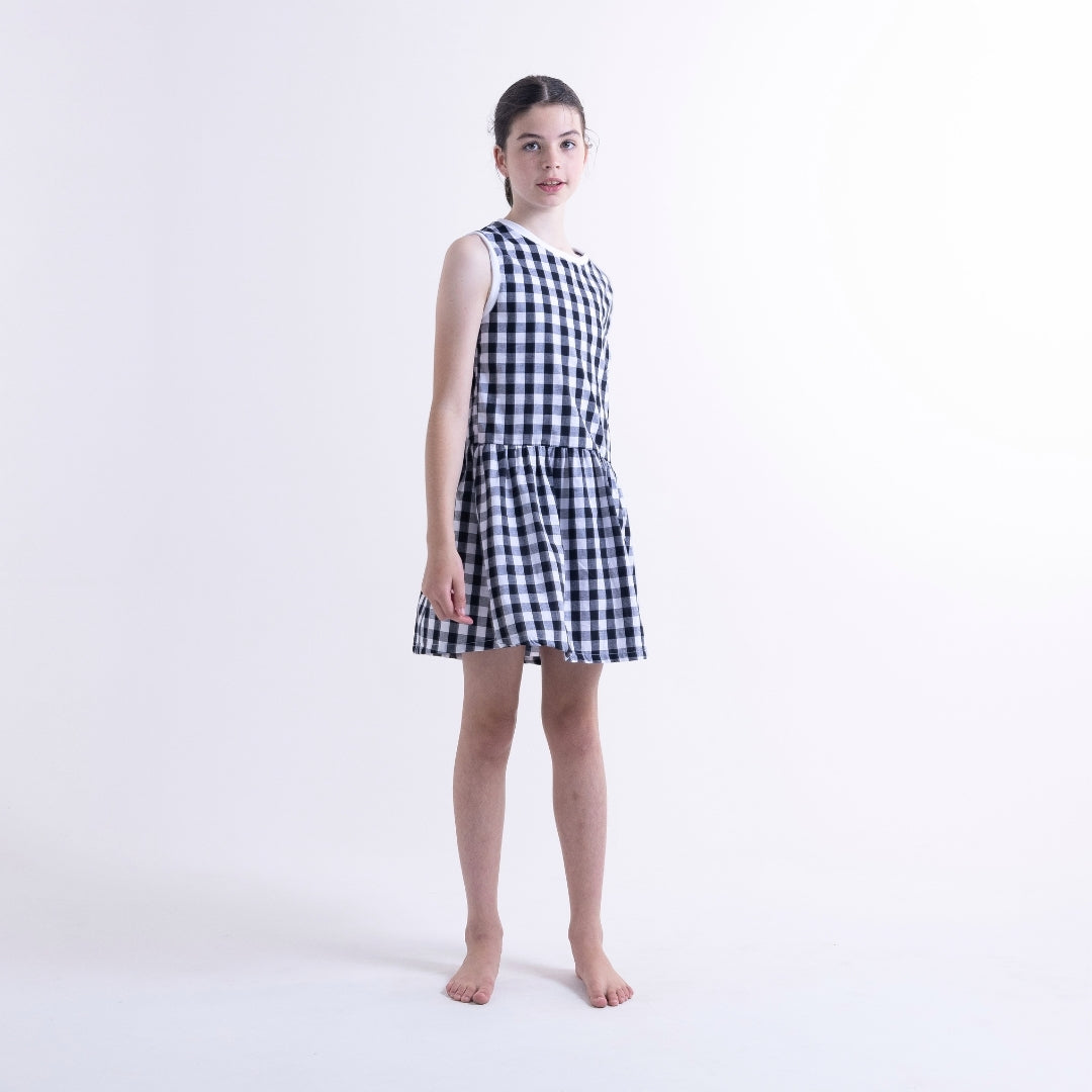 Hello Stranger Vacay Dress Gingham