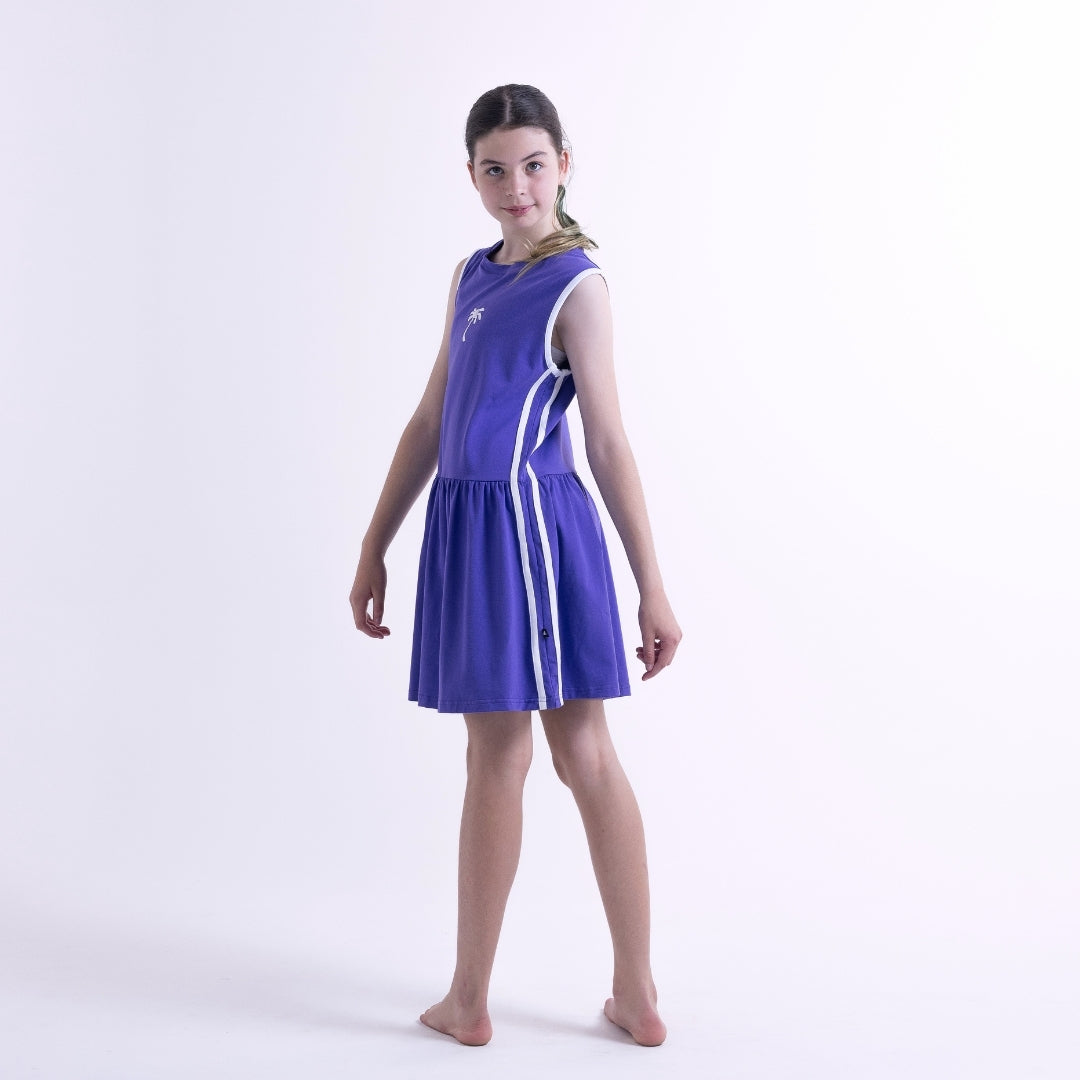 Hello Stranger Vacay Dress Purple