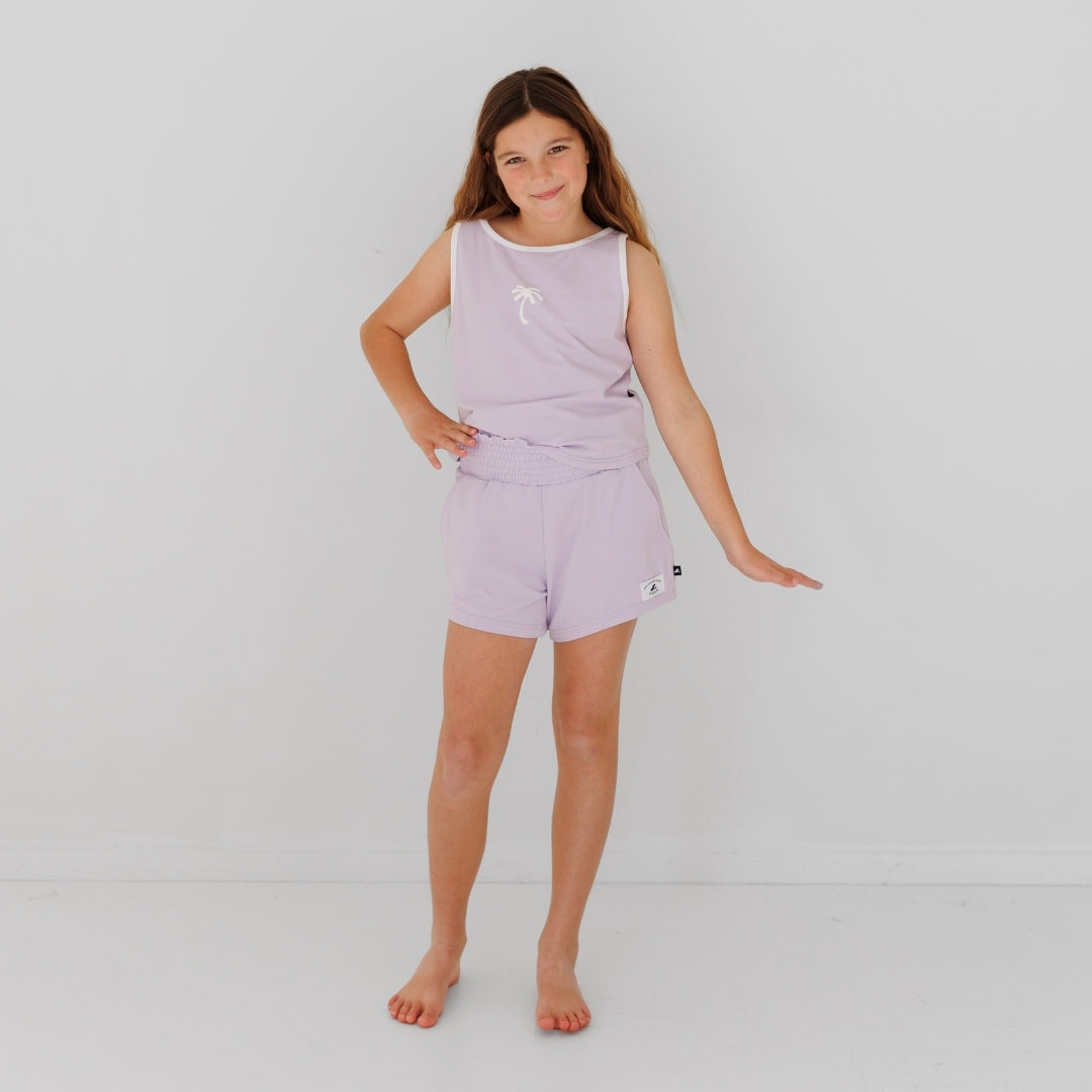 Hello Stranger Playful Short Lilac