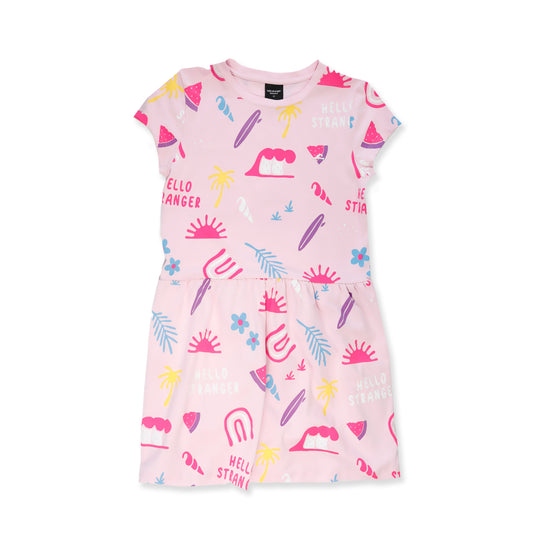 Hello Stranger Palma Dress Pink