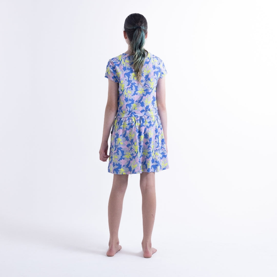 Hello Stranger Palma Dress Island Vibes Hawaii Print