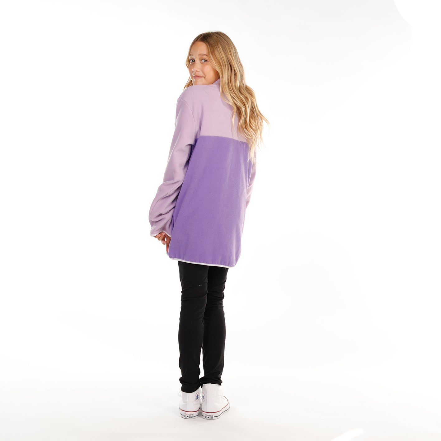Hello Stranger Adventure Fleece Purple Purple