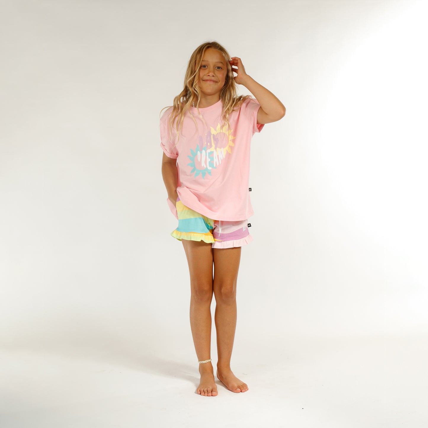 Hello Stranger Day Dream Tee Pink