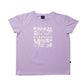 Hello Stranger Holiday Vibes Bailey Short Sleeve Tee Lilac