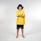 Hello Stranger Future Is Bright Box Tee Yellow