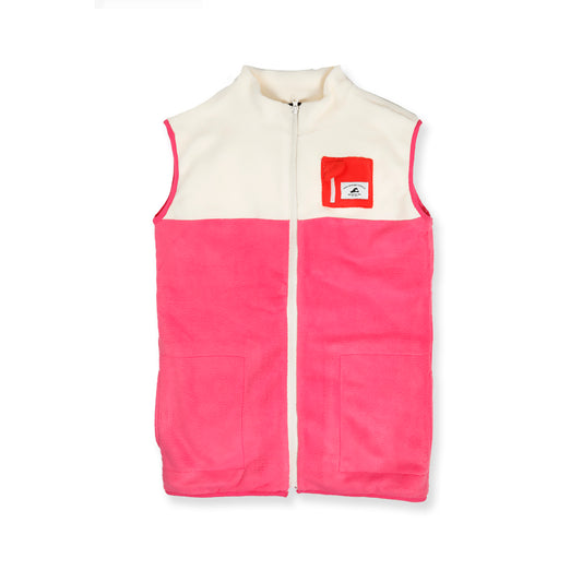 Hello Stranger Everything Vest Cream Pink