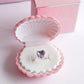 Lauren Hinkley Heart of the Ocean Purple Ring - Velvet Box