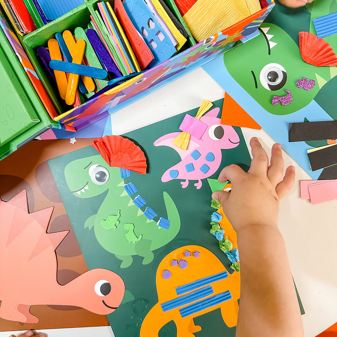 My Creative Box Dinosaur Collage Sensory Activity Box