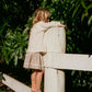 Nature Baby Ruffle Cameron Blouse Natural Crinkle