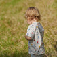 Nature Baby Juniper Tee Delphine Blooms Print