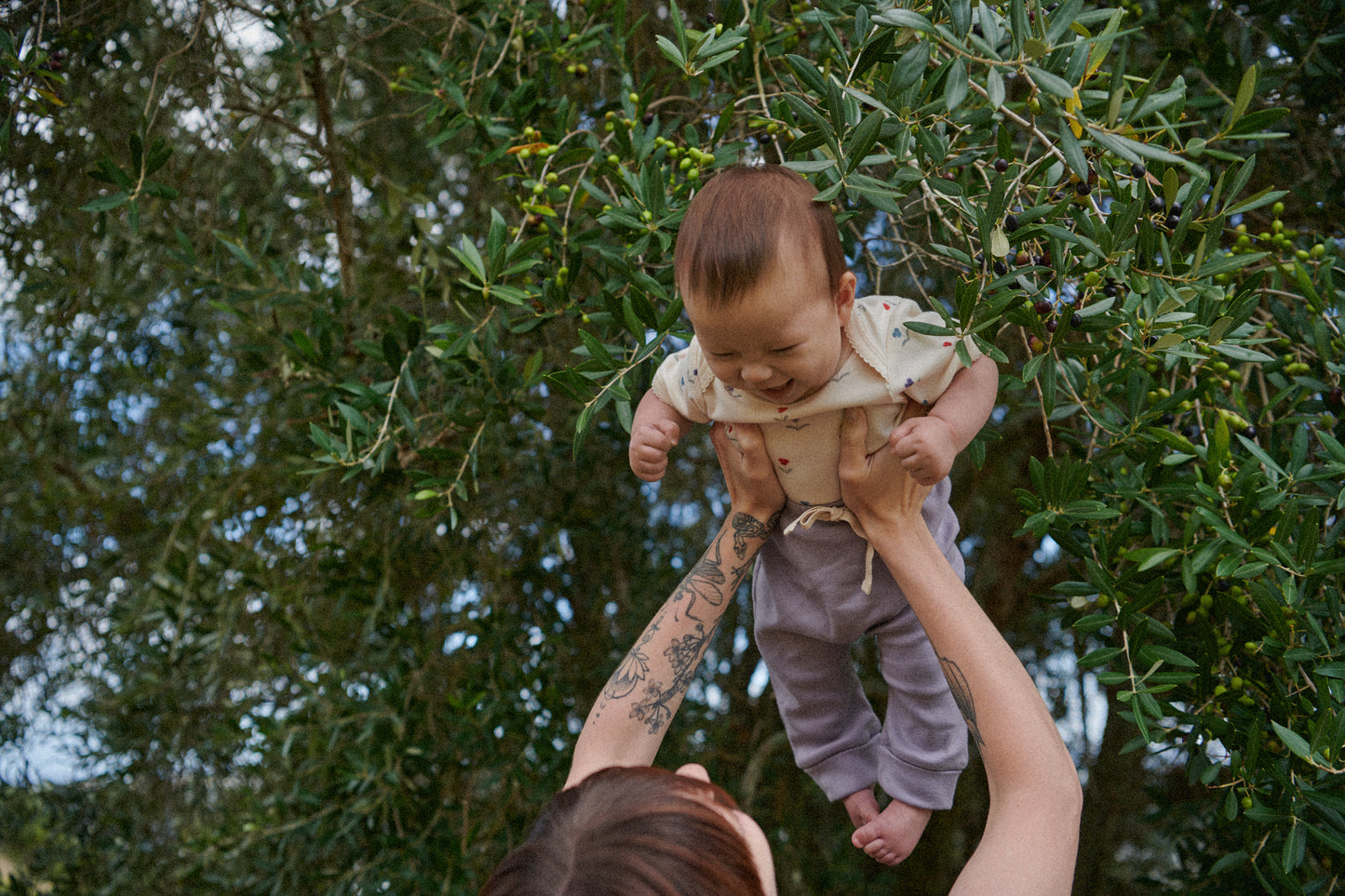 Nature Baby Drawstring Pants Periwinkle
