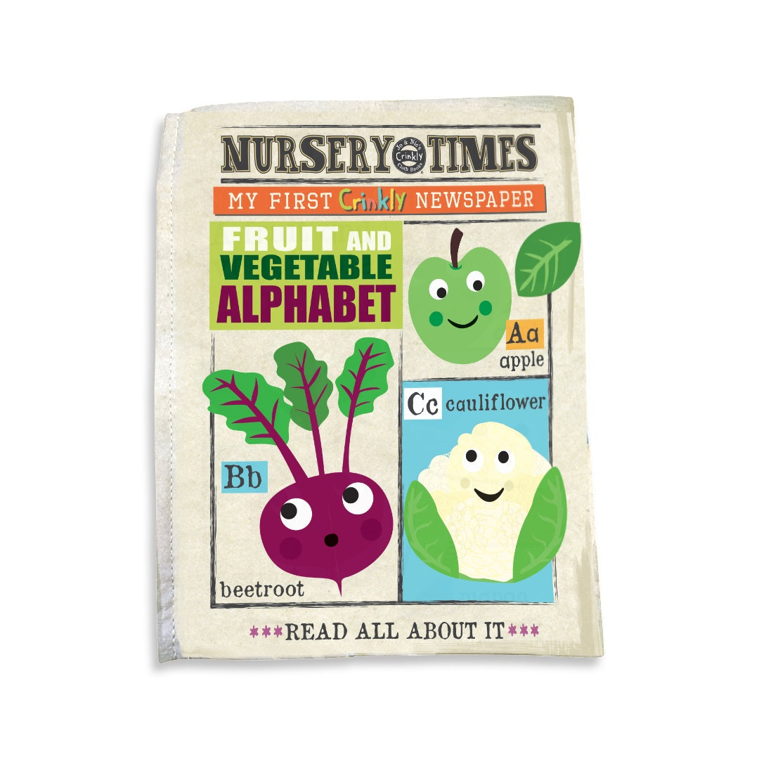 Crinkly Cloth Book Fruit & Veg A-Z