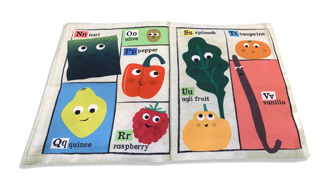 Crinkly Cloth Book Fruit & Veg A-Z
