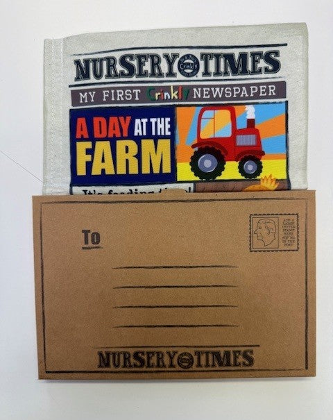 Crinkly Cloth Book Farm Animals