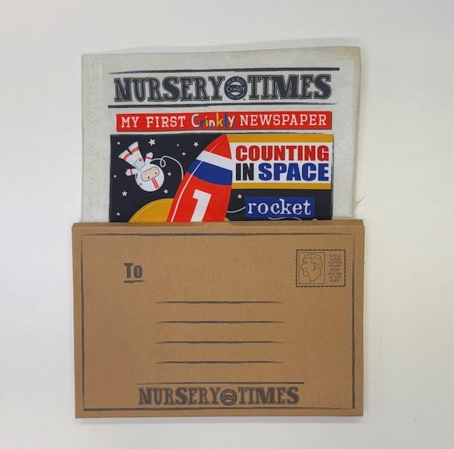 Crinkly Cloth Book Counting in Space