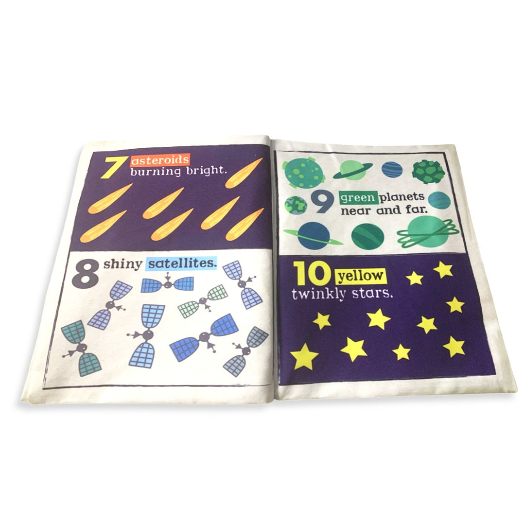 Crinkly Cloth Book Counting in Space