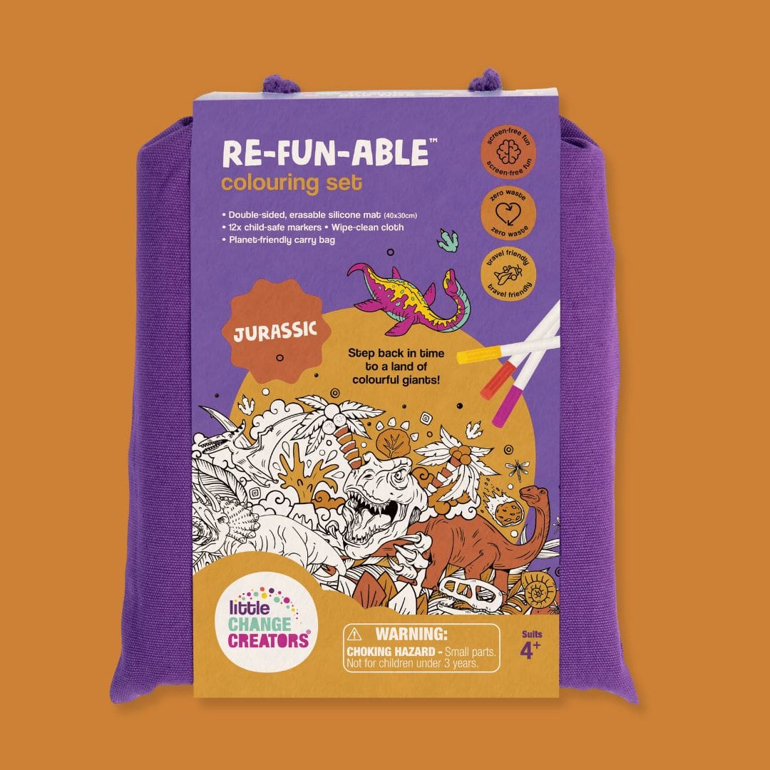 Little Change Creators Re-FUN-Able Colouring Set Jurassic
